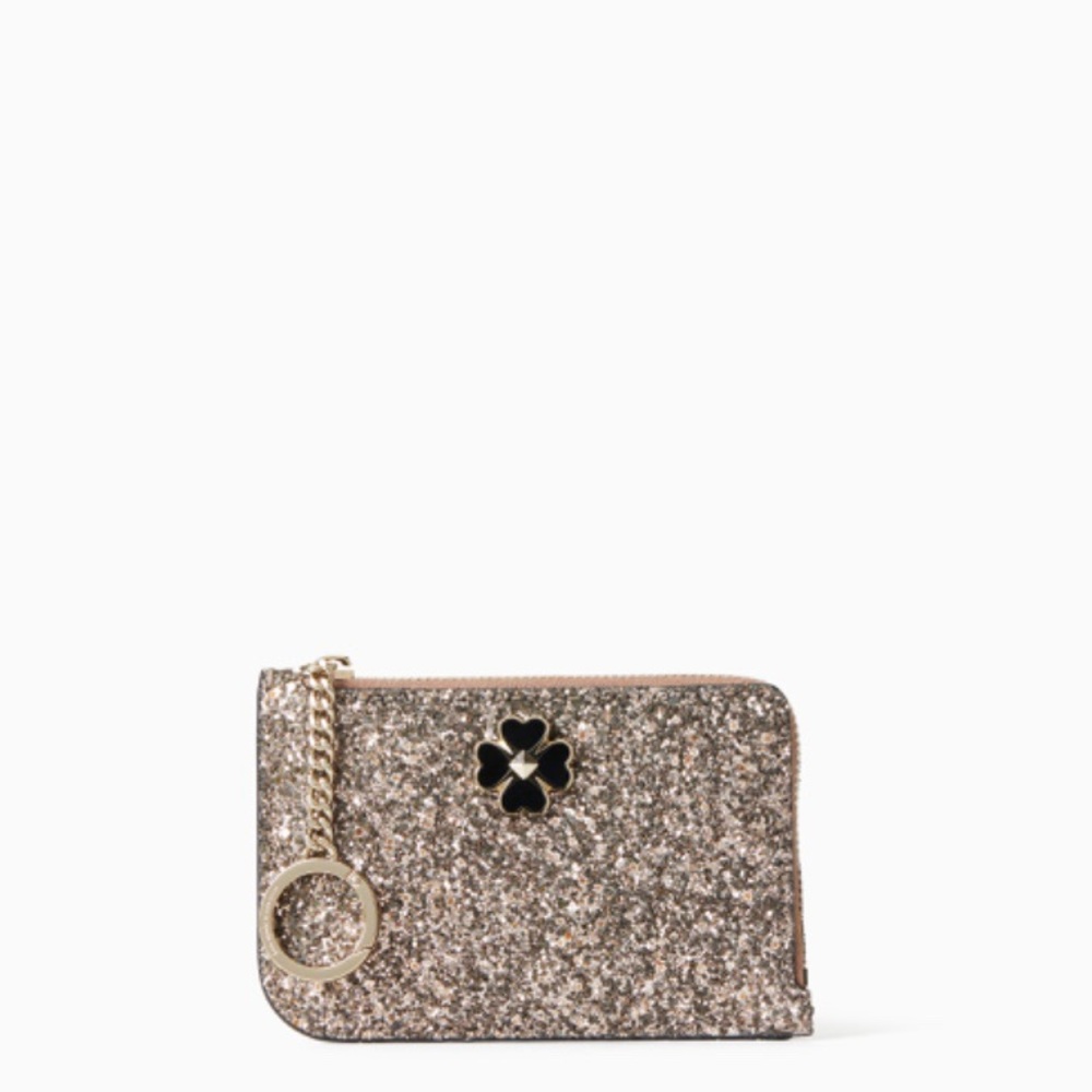 ❌ SOLD Kate Spade Glitter Card Holder/Coin Purse